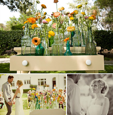 green wedding decorations for outdoor wedding