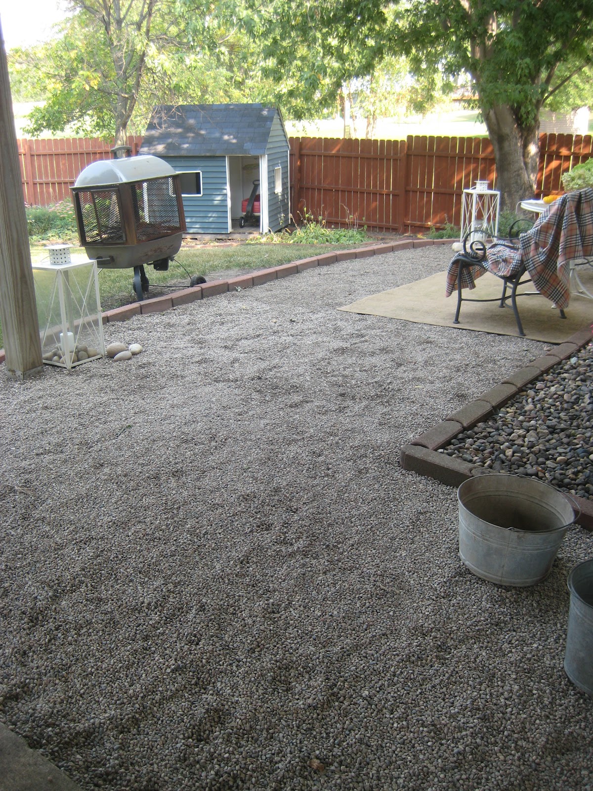 Happy At Home A New Gravel Patio