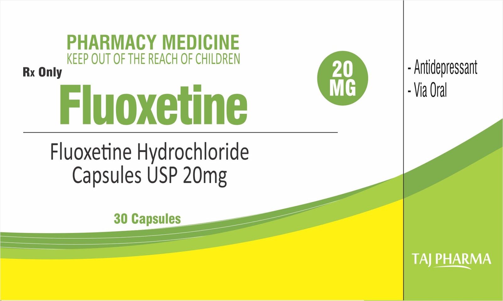 Fluoxetine 20Mg Medicine