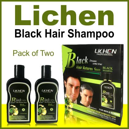 Lichen Black hair colour shampoo in Pakistan