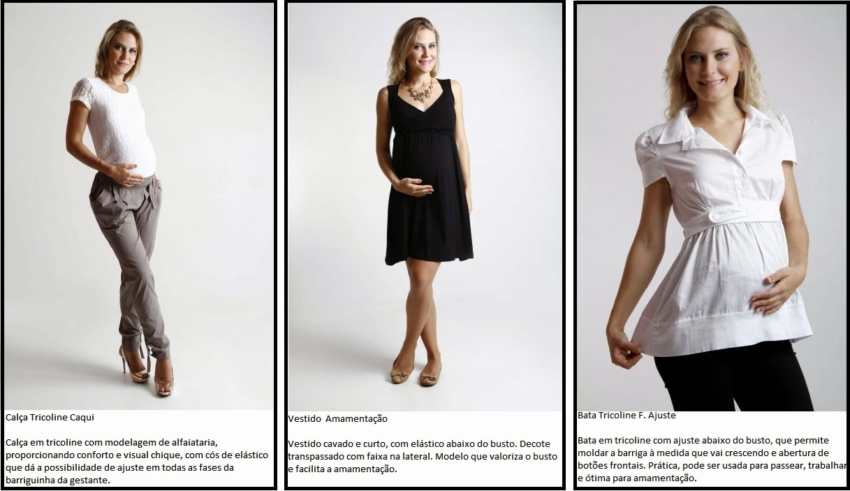 camisa social para gravida