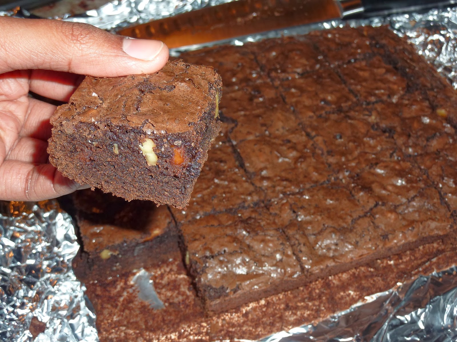 Aaha Oho Chewy Walnut Brownie