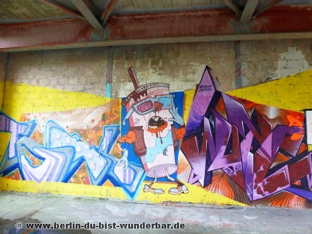 teufelsberg, Abhoerstation, berlin, verlassene, US, militaer, graffiti