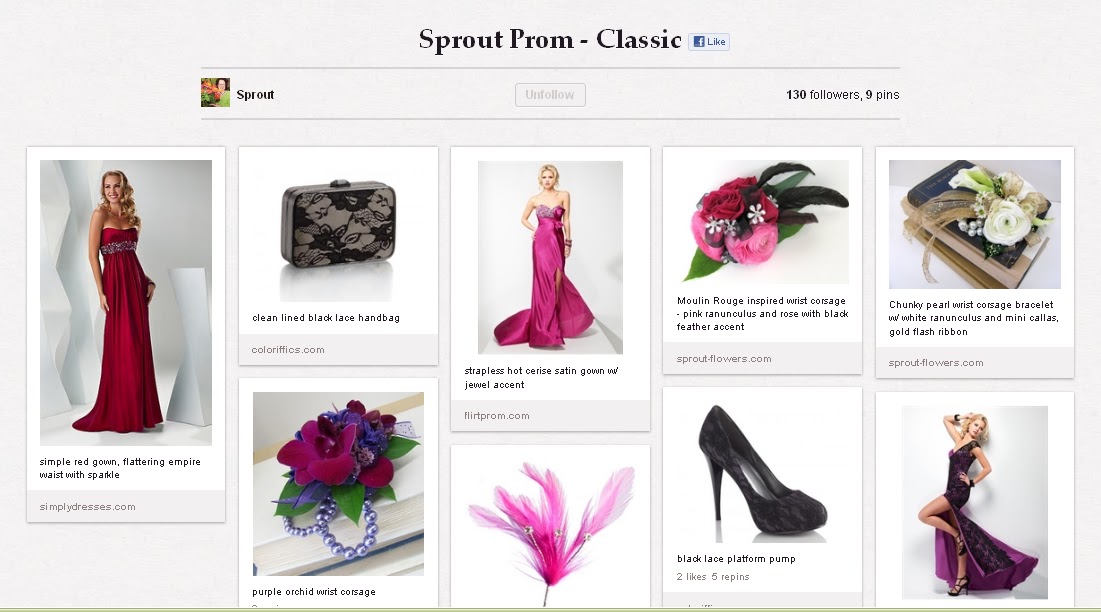 Prom Flowers: Prom, Pinterest & Polyvore