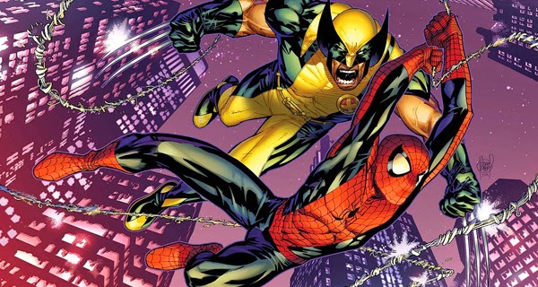 Lanzaredes y garras retractiles de Spidey y Lobezno Lanzaredes y garras retractiles de Spidey y Lobezno