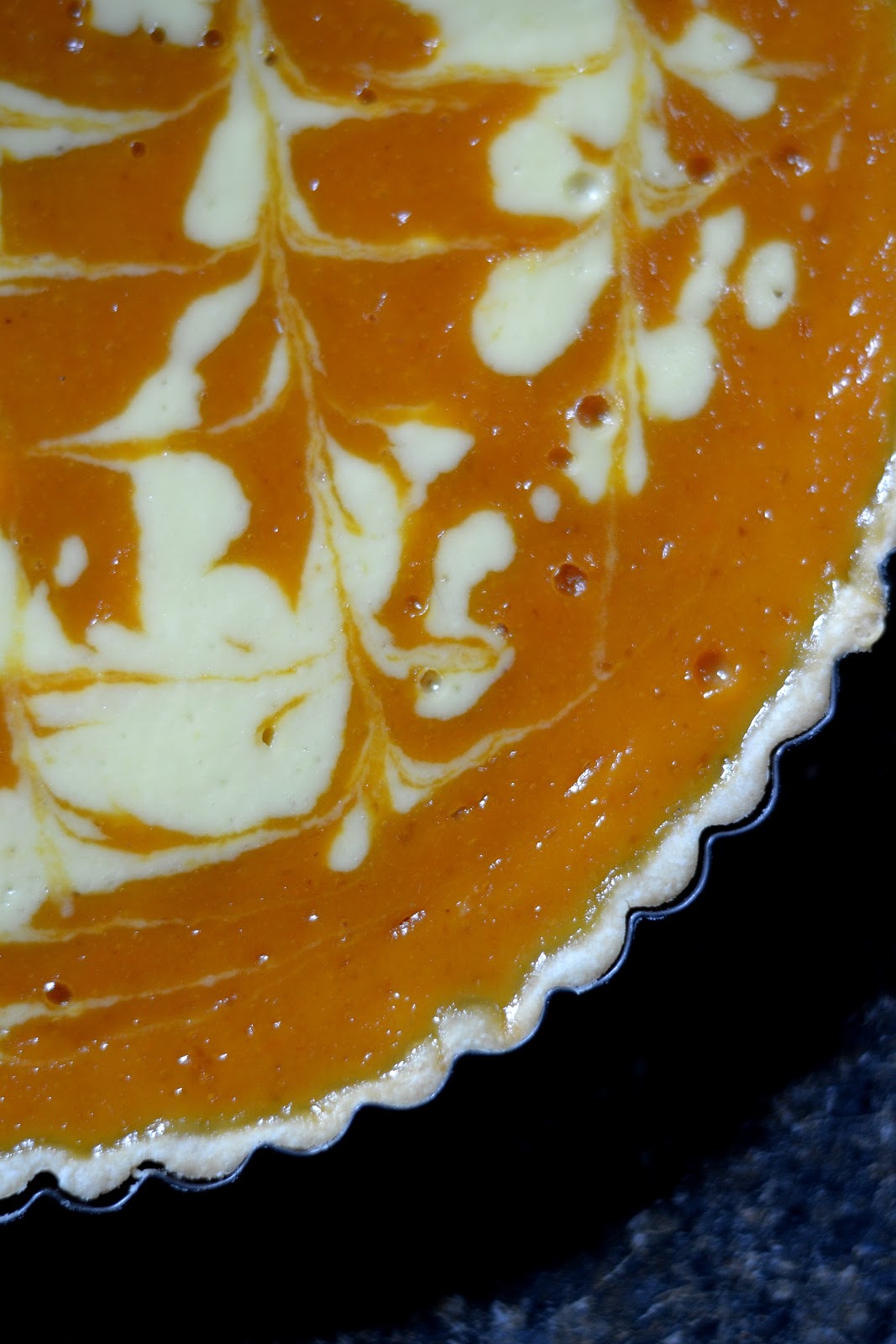 Bakeaholic Mama Pumpkin Goat Cheese Tart