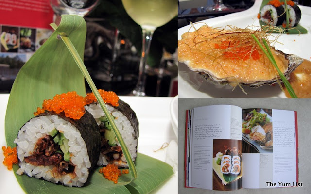 Soft Shell Crab Maki and Kaki Agebonoyaki A Perennial Feast, YTL, coffee table book, best resorts in Malaysia, cookbook, Starhill