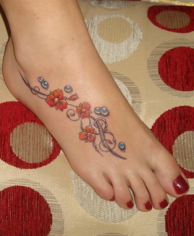 Designtemporary Tattoo on Cute Flower Tattoos   Tattoos   Zimbio