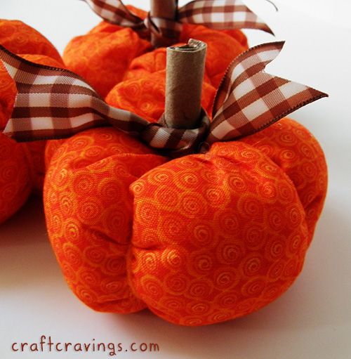 Fabric pumpkin tutorial