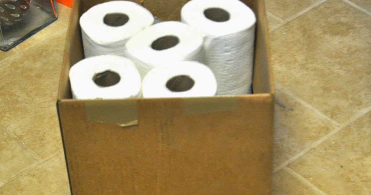 Quick and Easy Paper Towel Storage Live Pretty on a Penny