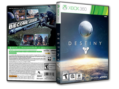 Capa Destiny Xbox 360