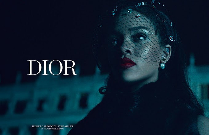 Rihanna for Christian Dior Secret Garden IV Versailles Campaign