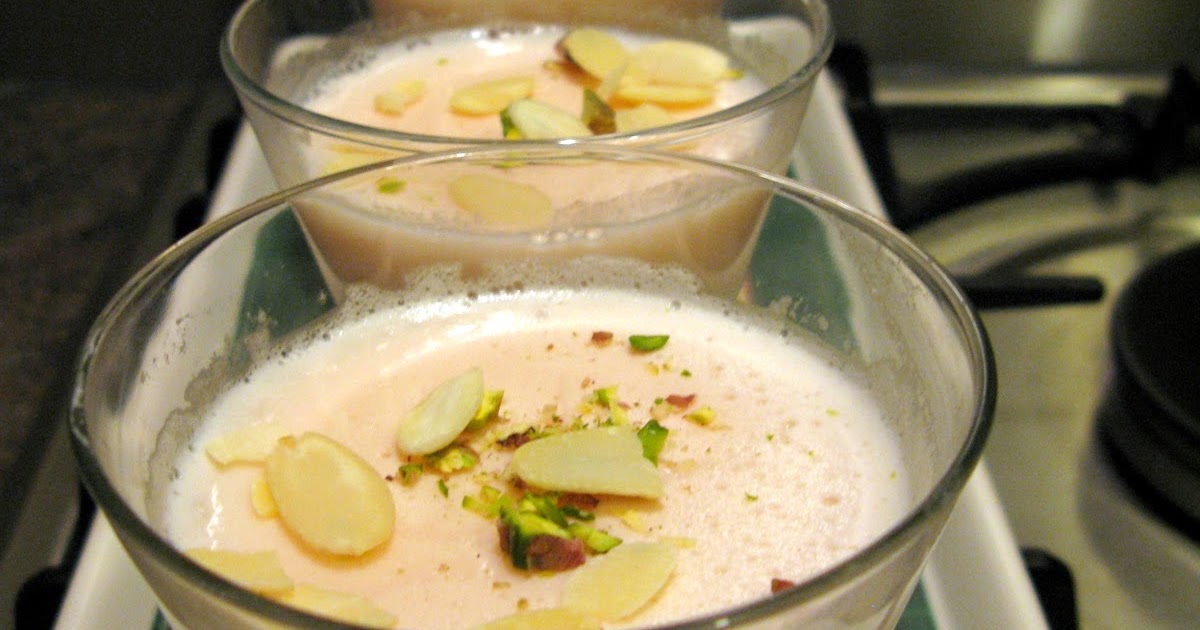 Chachi's Kitchen Faluda / Falooda / Mlky Cardamom Jelly / Khoja Style