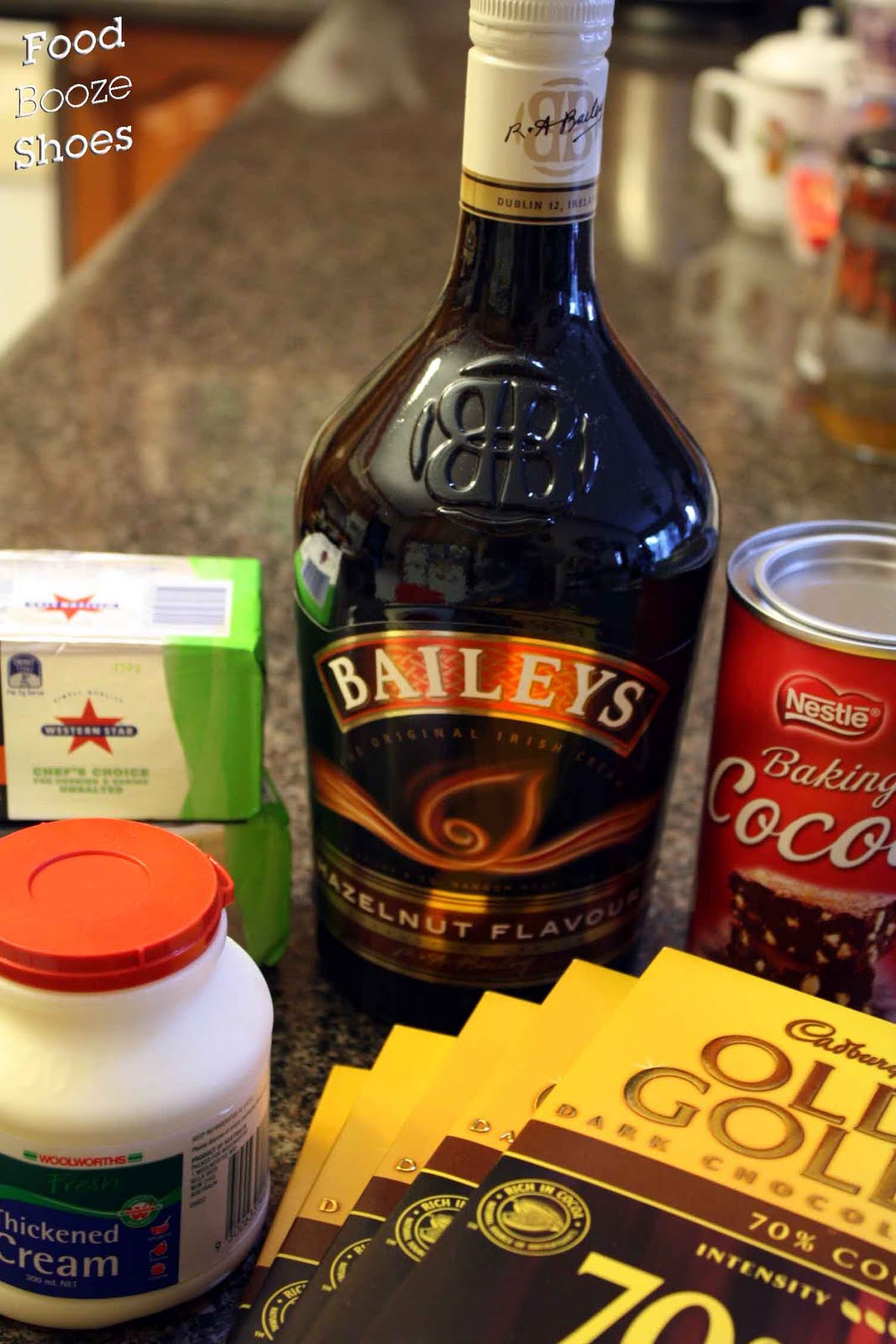 Food, booze and shoes Baileys Hazelnut chocolate truffles a ball of fun