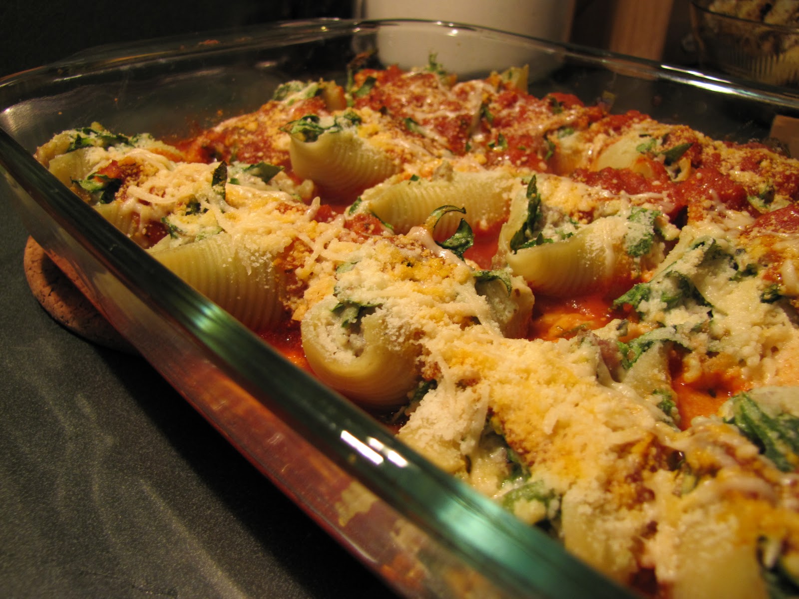 The Nummy Little Blog Sausage And Cottage Cheese Stuffed Shells