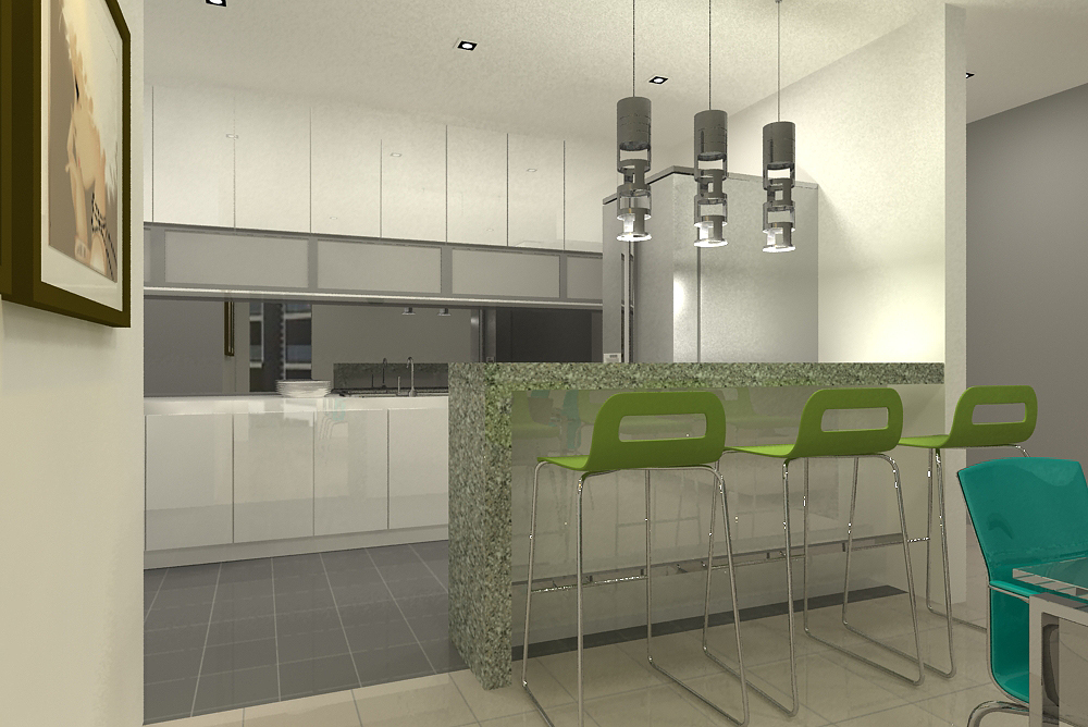 JHB atelier Villa Park Condo Interior Design, Seri Kembangan