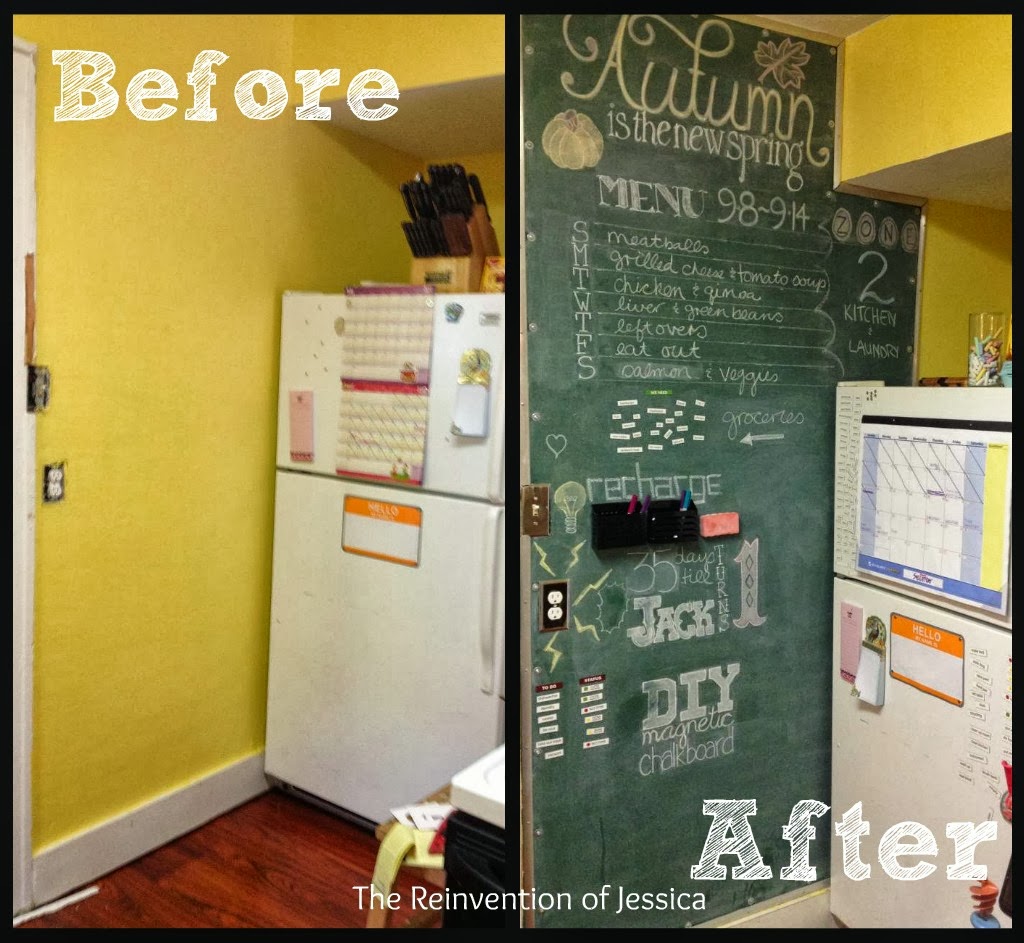 DIY Chalkboard The Reinvention of Jessica