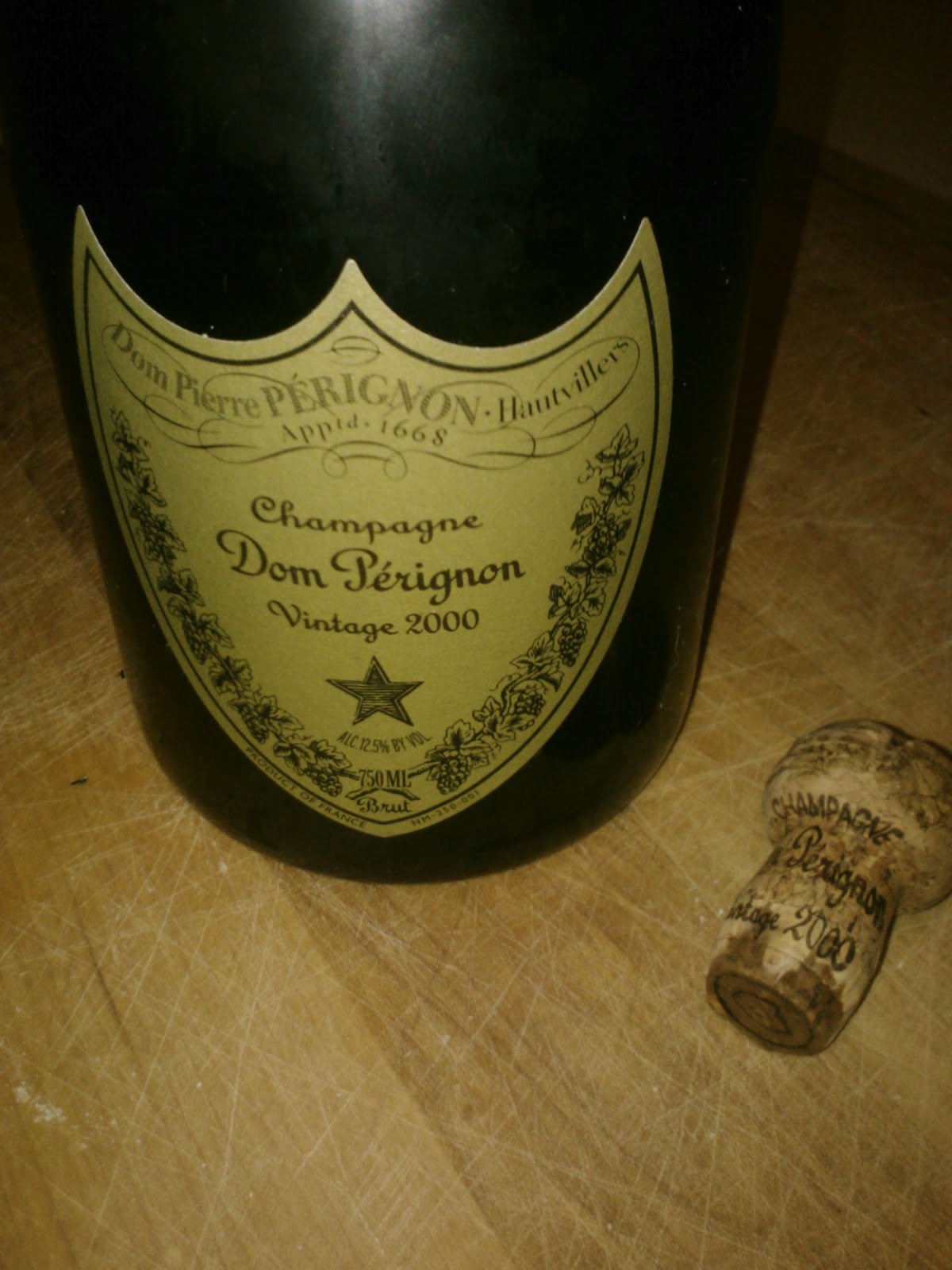 The Wine Cask Blog Dom Perignon vintage 2000 Brut Champagne review by Billy