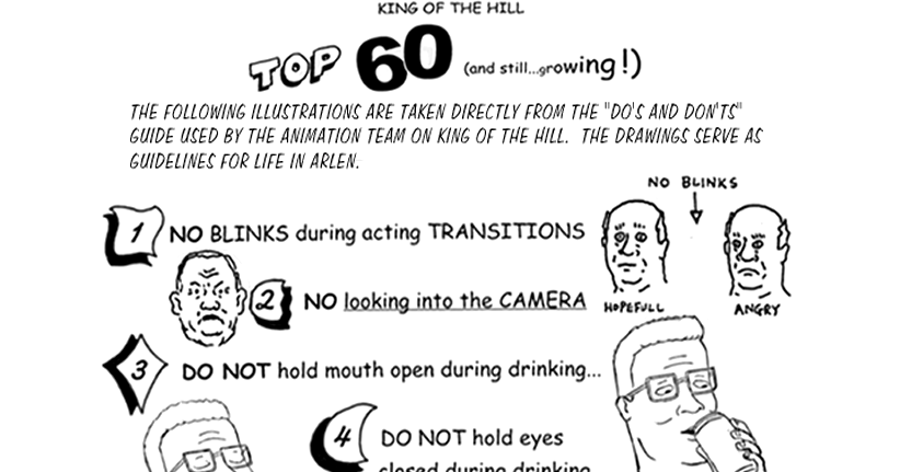 King Of The Hill Do's and Don'ts