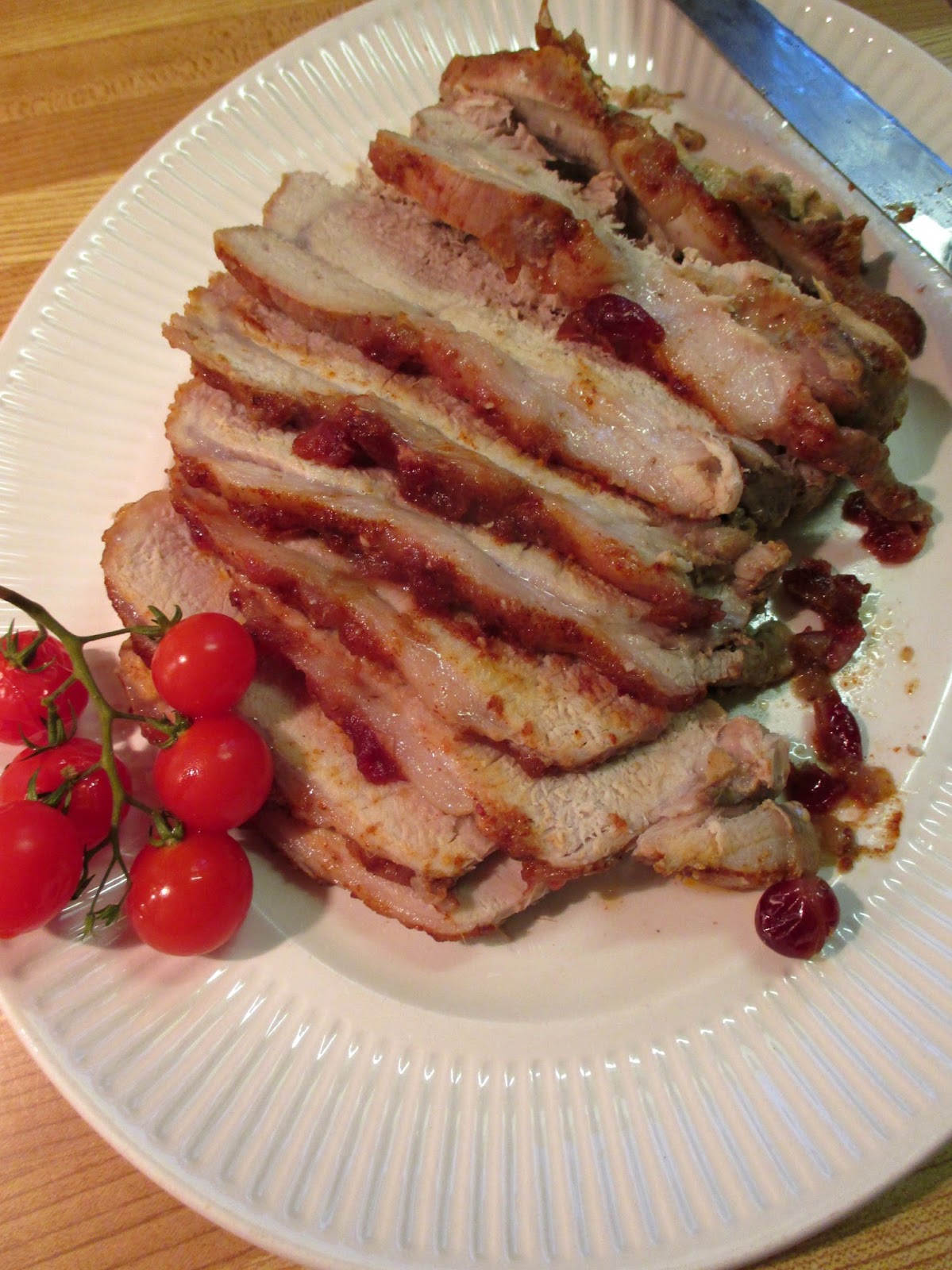 Just my Stuff Cranberry Slow Cooker Pork Loin