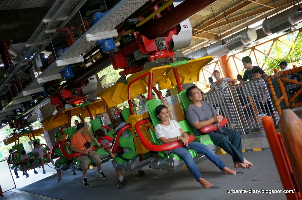 The most childish ride in USS must be the Treasure Hunters ...