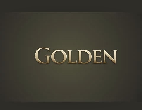 Gold Text Effect in Photoshop Gold Text Effect in Photoshop