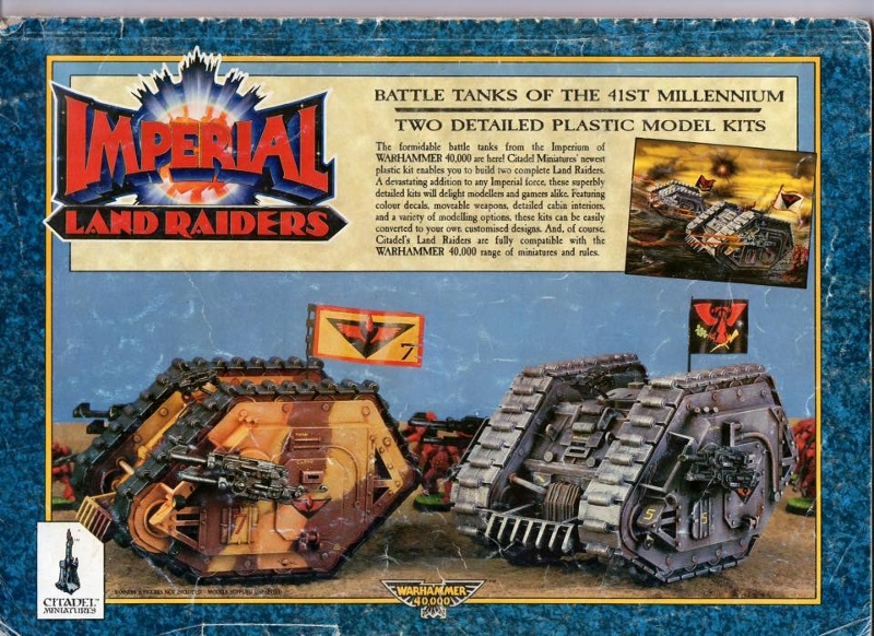 SON'S OF SOTHA. Iron Warriors Landraider Proteus x3.