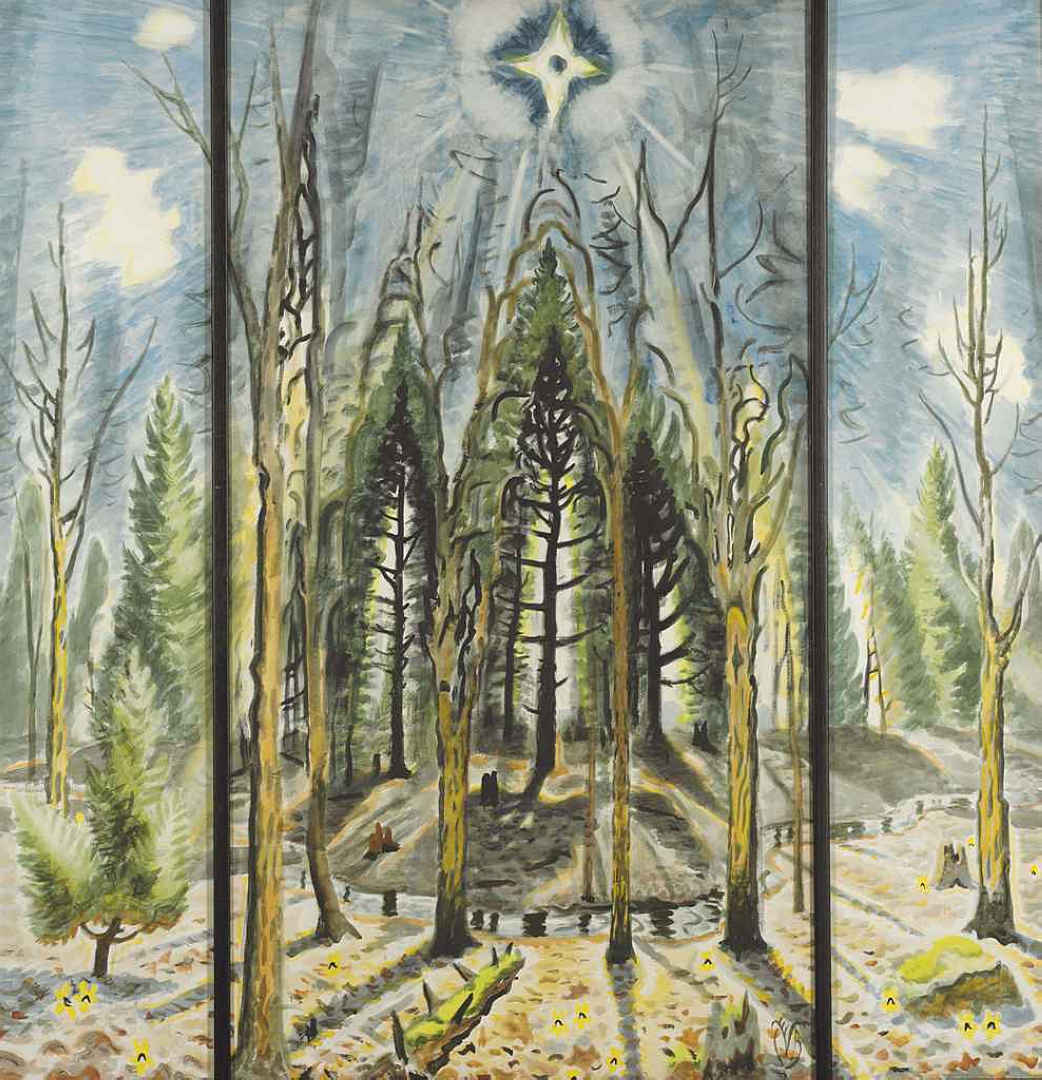 Images Of Charles Burchfield Paintings Images Of Charles Burchfield Paintings