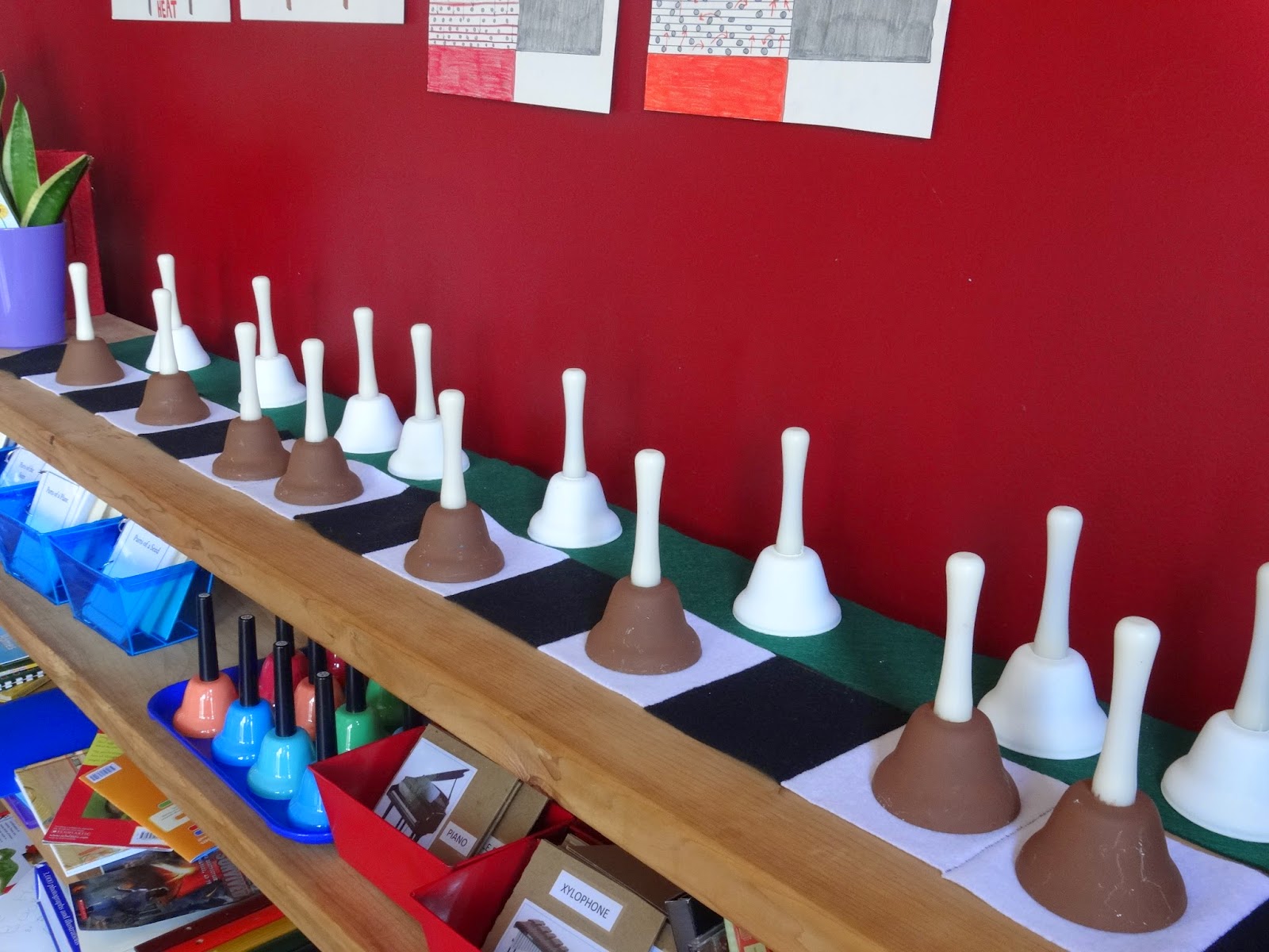 The Joys of Montessori Homeschooling Bells The Matching Game