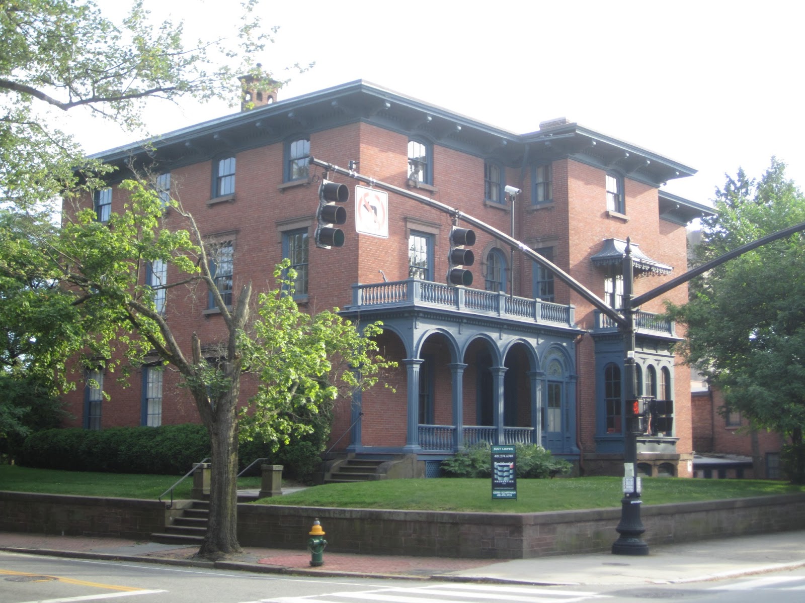 The Picturesque Style Italianate Architecture The Henry Lippitt I House, Providence, RI