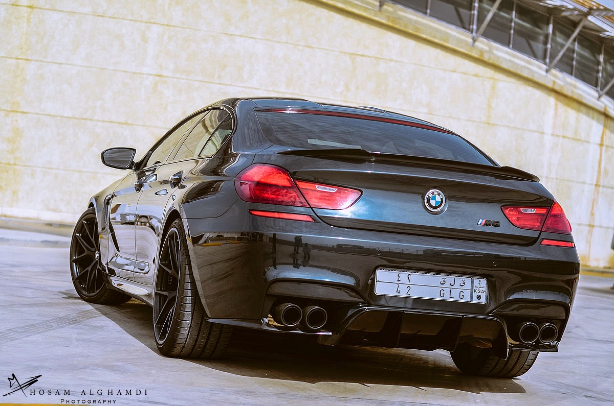 Satin Black BMW M6 with HRE P101 from ByDesign Motorsport SUPERCARS SHOW