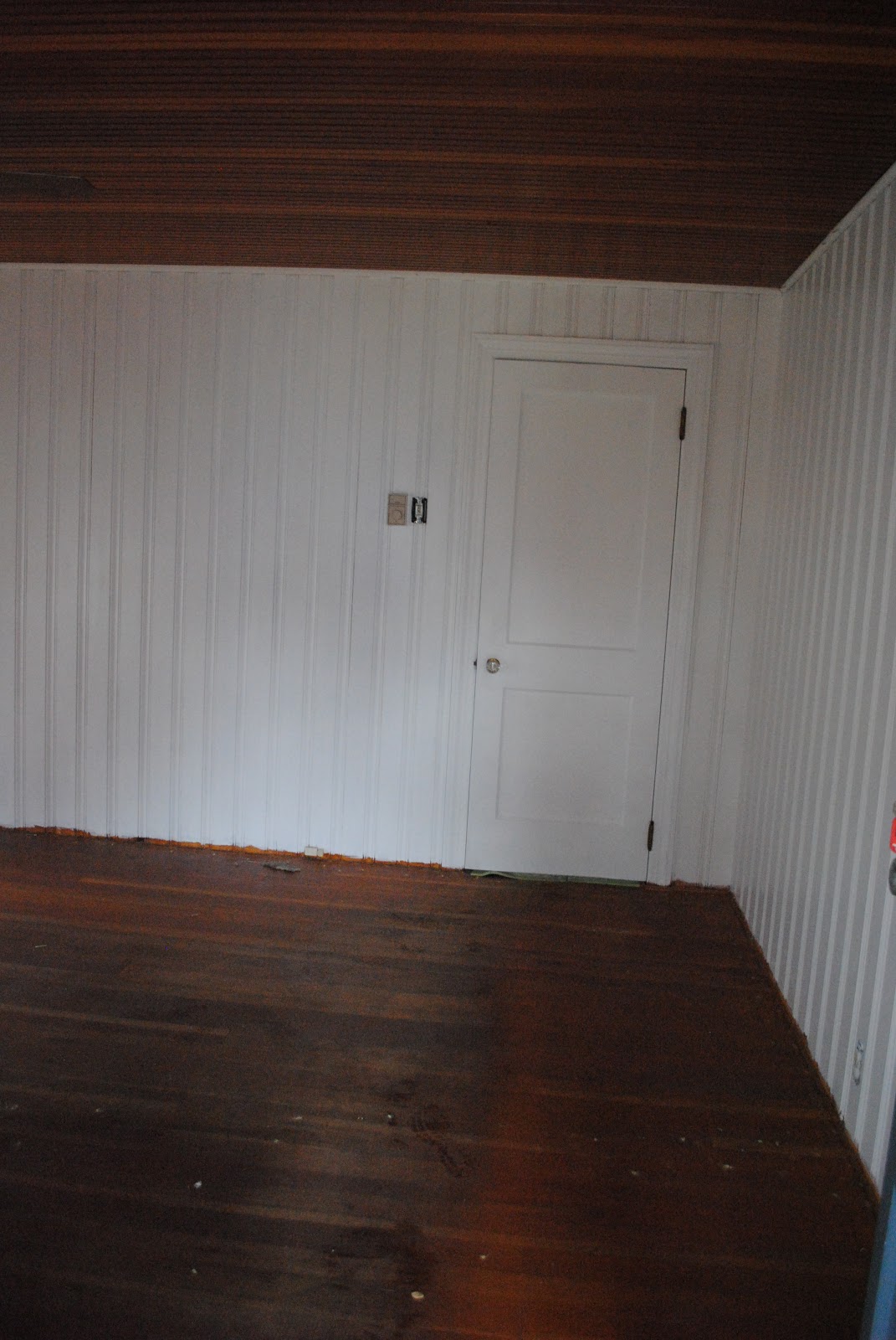 House By Holly To Paint Knotty Pine Or Not Paint Knotty