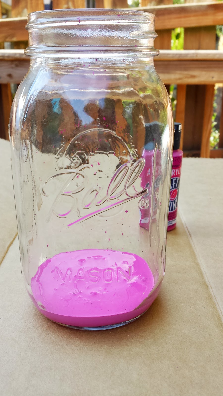 Tutorial How To Paint A Mason Jar