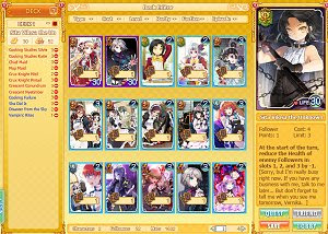 Sword Girls free PC online trading card game