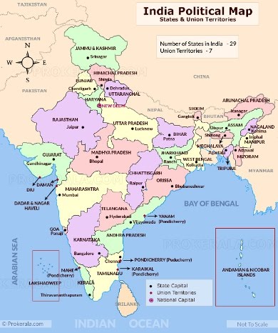 Map of India