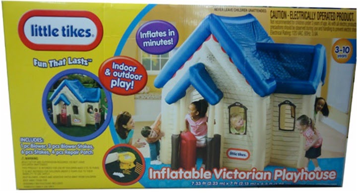 little tikes blow up playhouse