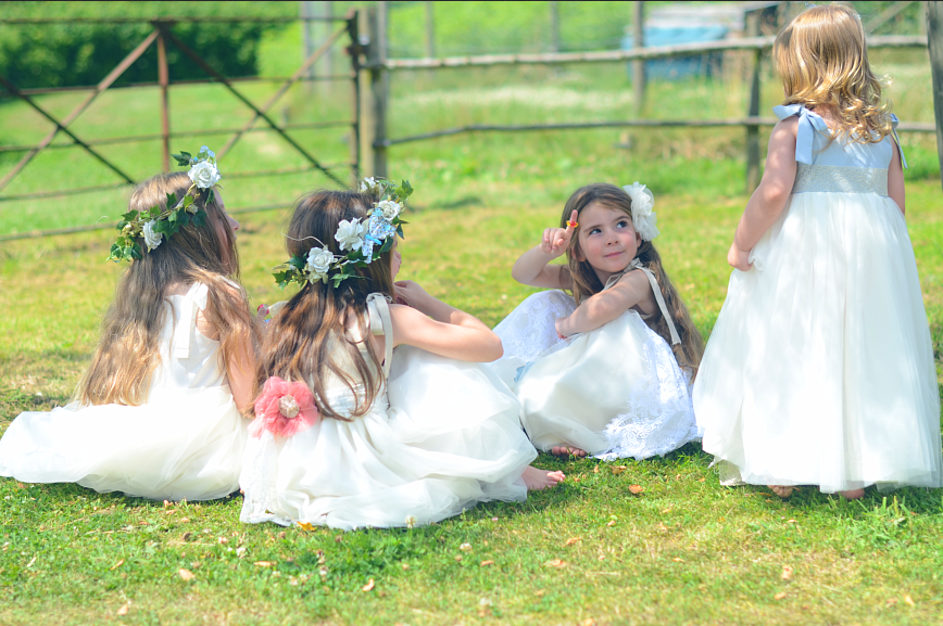Shirlie Kemp Rustic Country Wedding