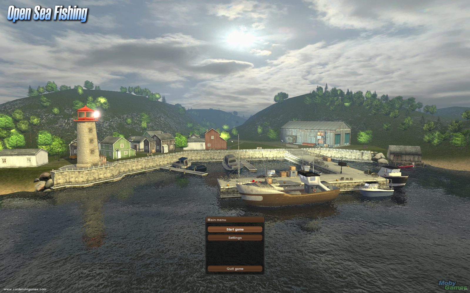 open world fishing game