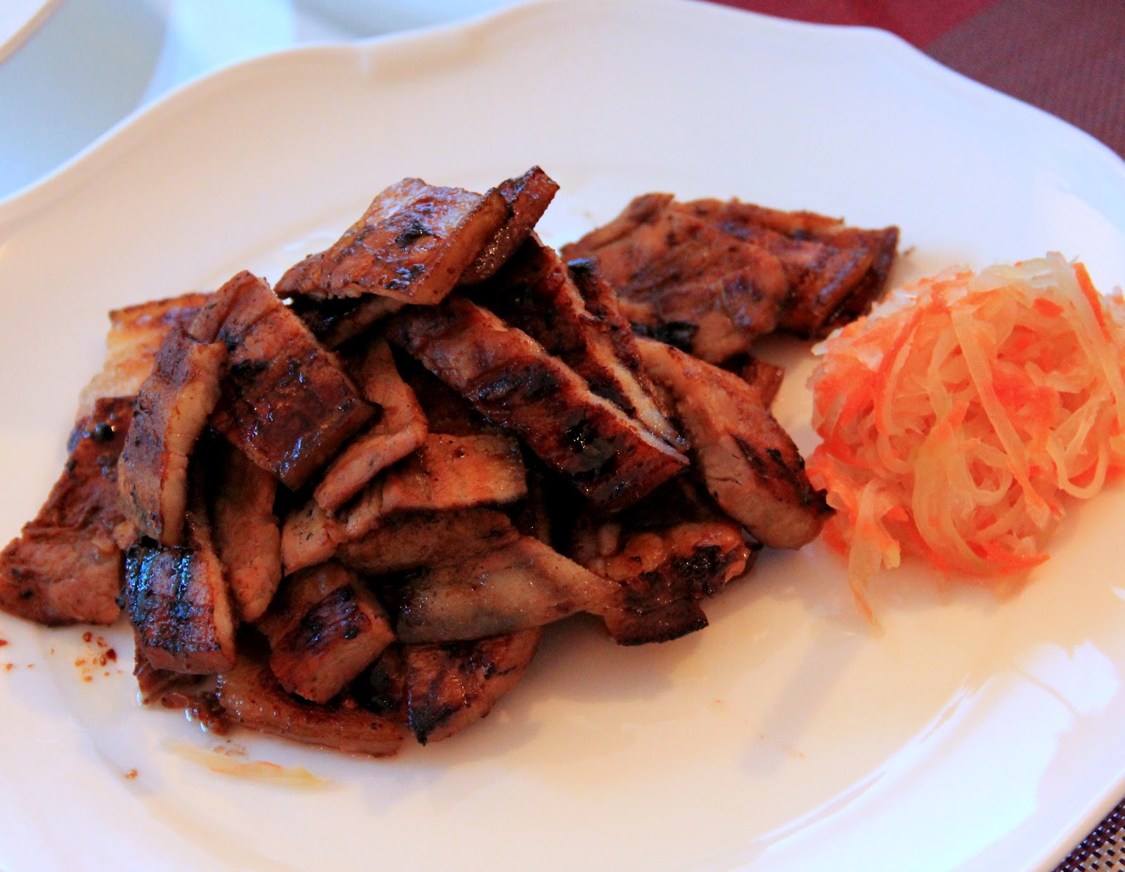 I think I came from Mars SAWCLicious Grilled Pork in Sprite Marinade