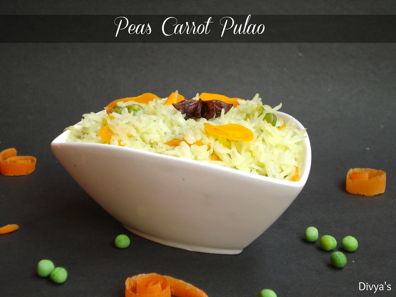 Peas Carrot Pulao You Too Can Cook