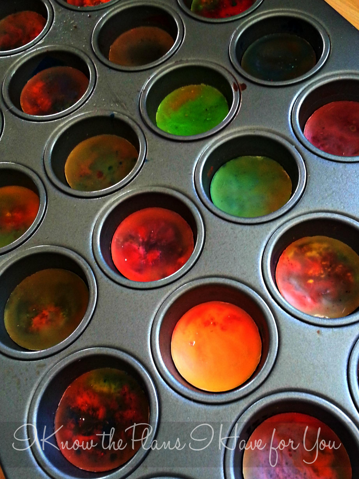 I Know The Plans I Have For You What to do with broken crayons