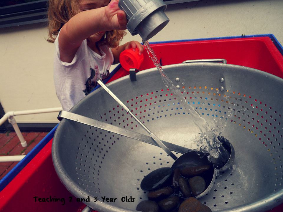 Teaching 2 and 3 Year Olds A Collection of Sensory Table Ideas