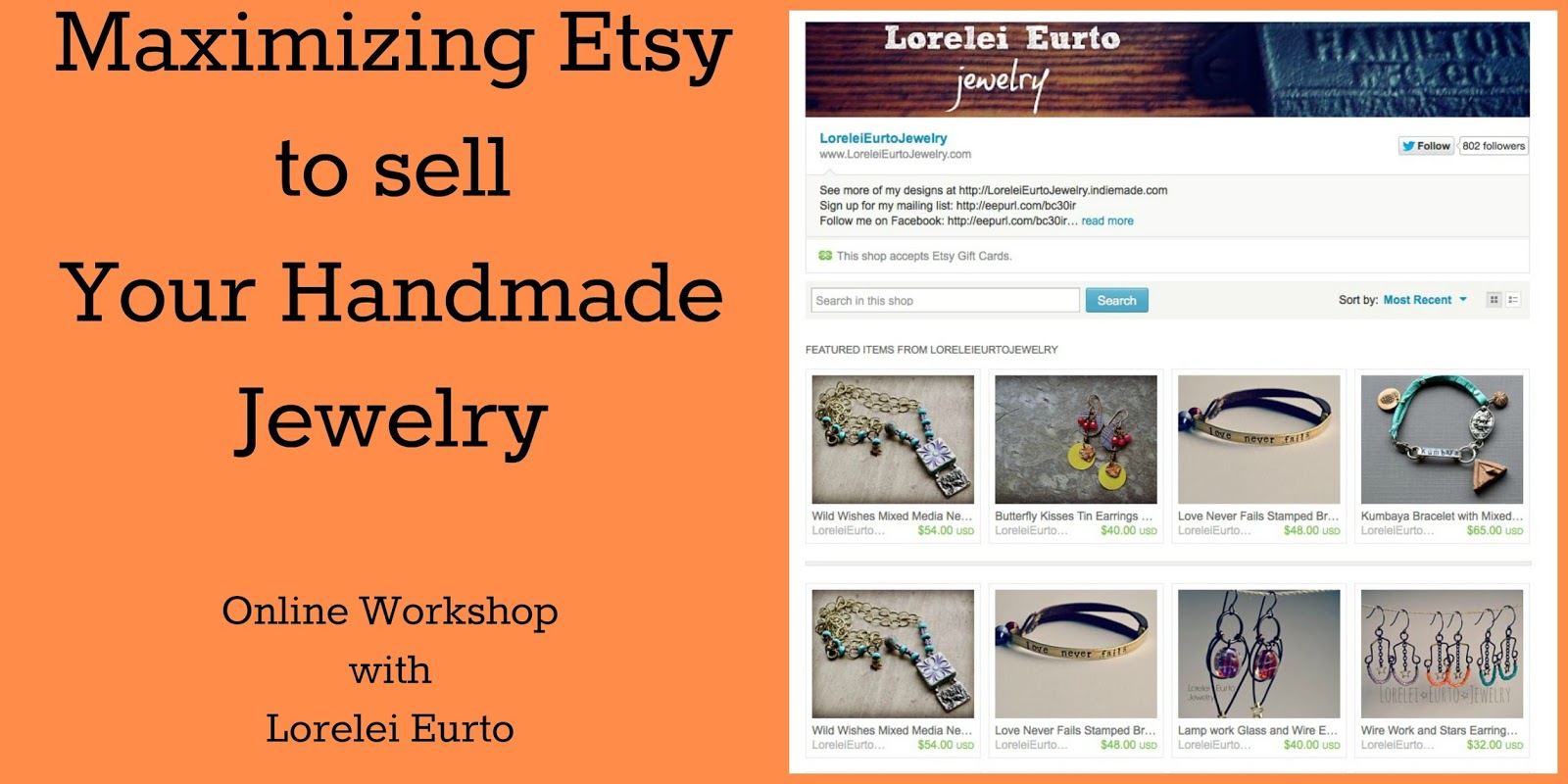 Maximizing Etsy to Sell Your Handmade Jewelry Craft Online University