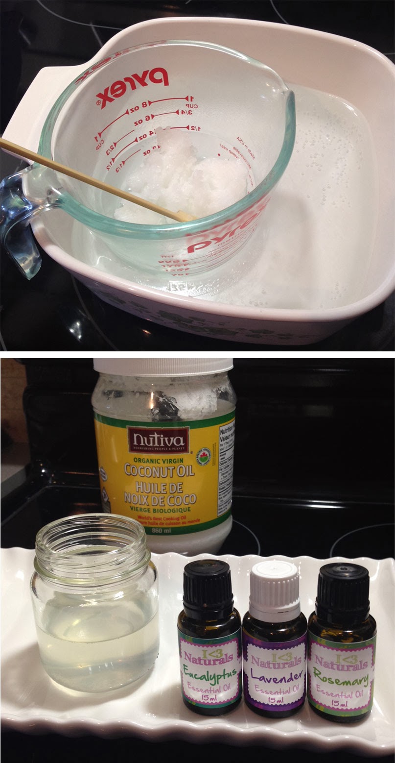 Little Miss Perfectionist DIY all natural vapor rub for babies and kids.