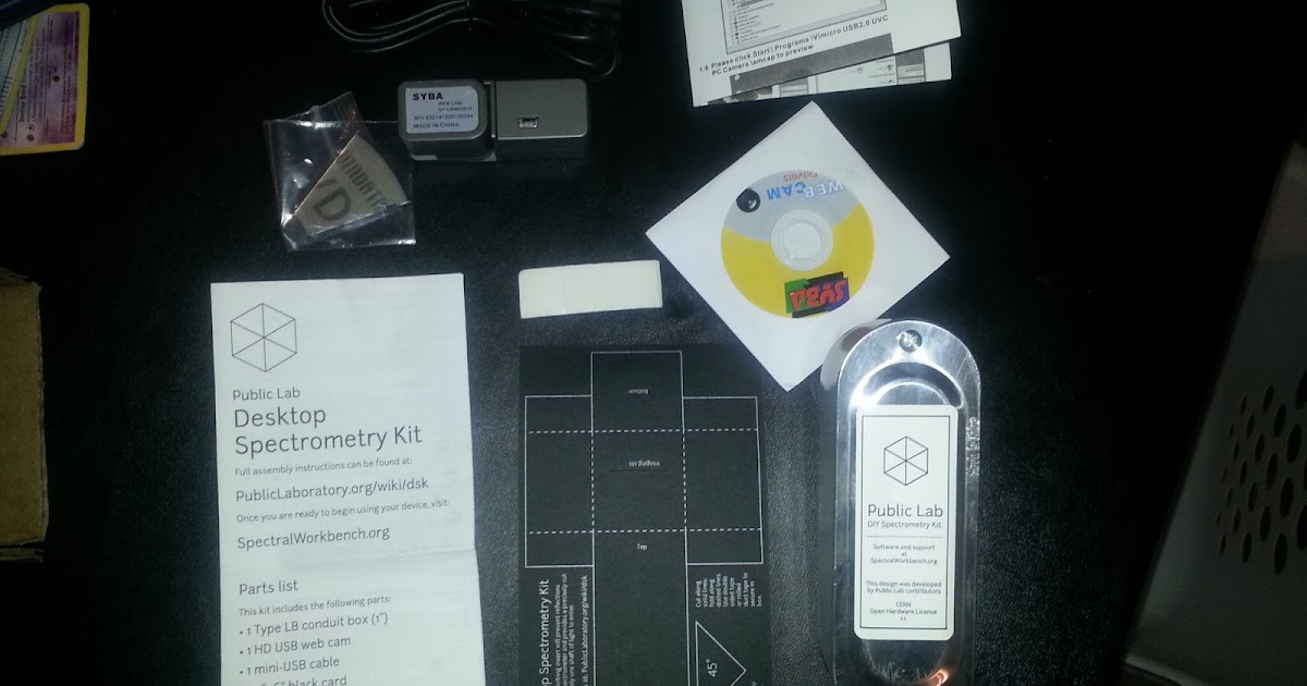 Project Based Mom DIY Spectrometry Kit