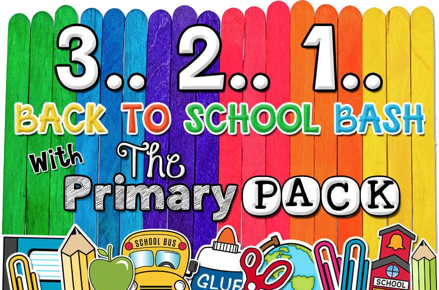 Loving Teaching Inspiring Back to School Bash with the Primary Pack!!!