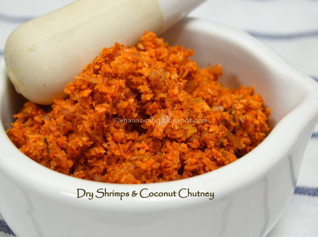 Love To Cook Dry Shrimps & Coconut Chutney
