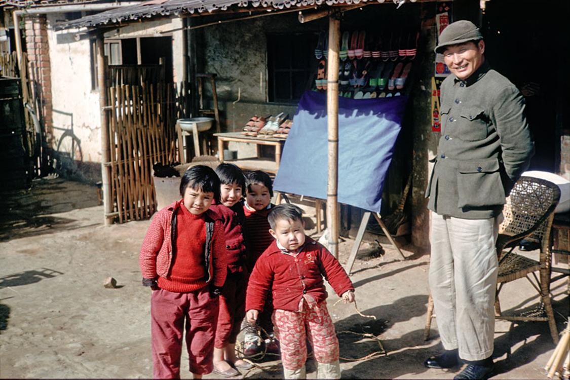 1960/1958年新竹客家婦女真實從事農務/新竹市光復路牛