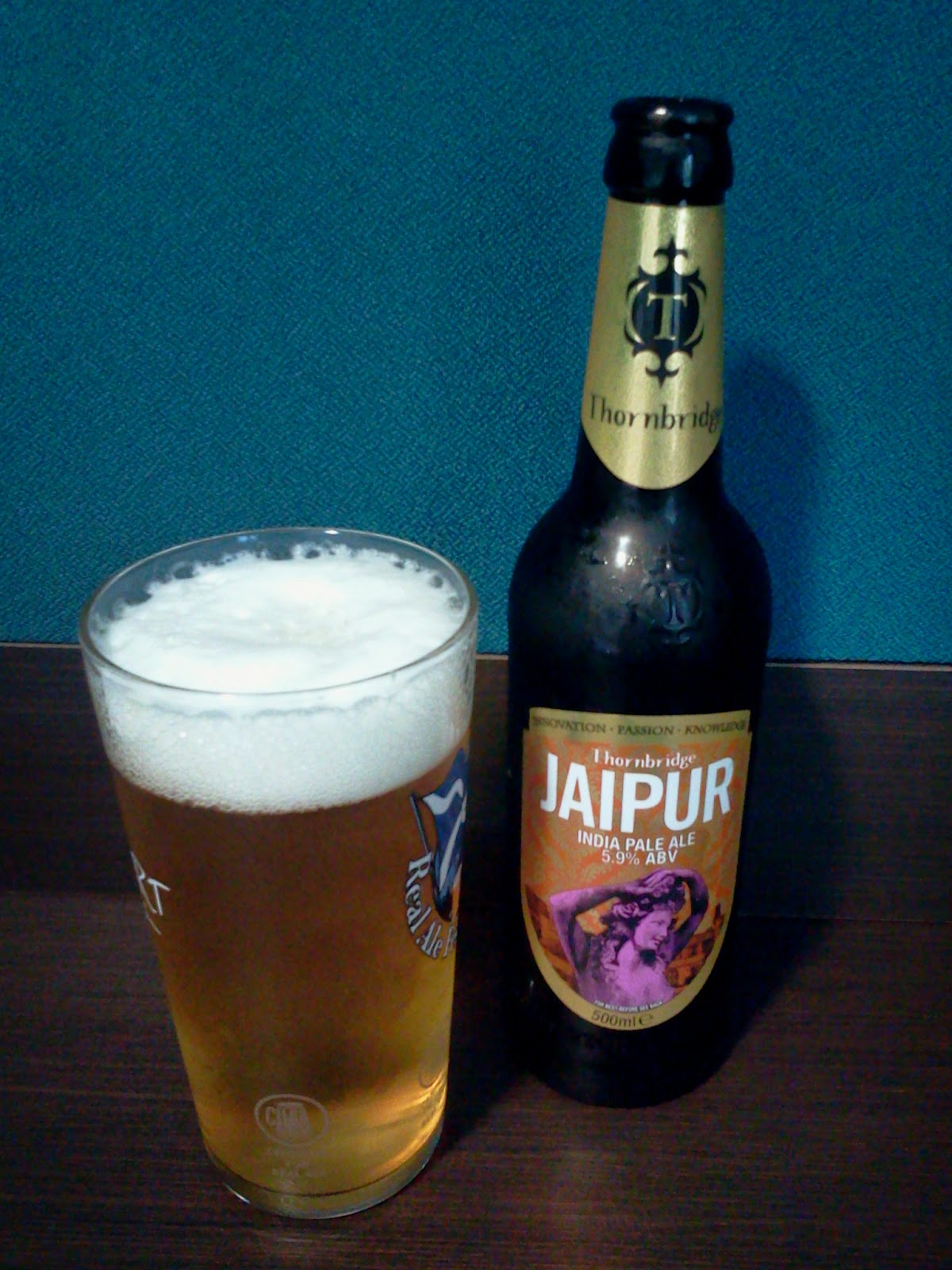 Thornbridge Jaipur Average Guy's Guide to Beer