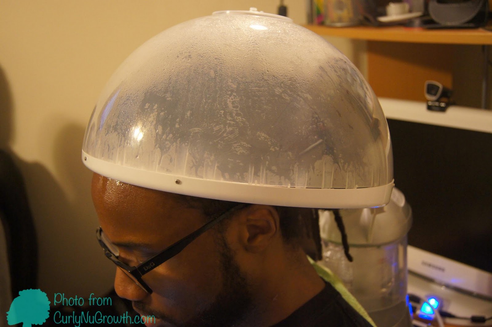 CurlyNuGrowth it begins hair. Hair Steamer Treatment on LocsMyths